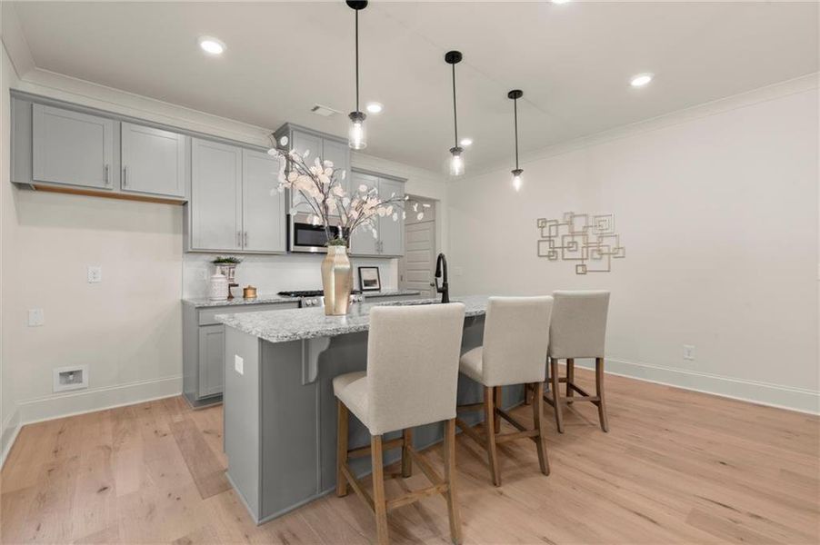 Furnished interior view inside a new home in , Covington (Image 19).