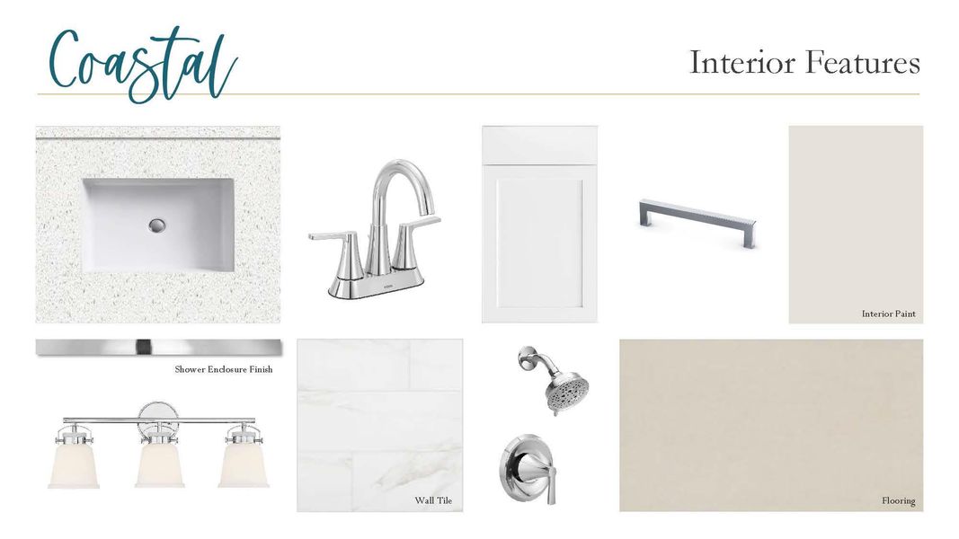 Sample of building materials used in homes in Provence, Austin (Image 3).