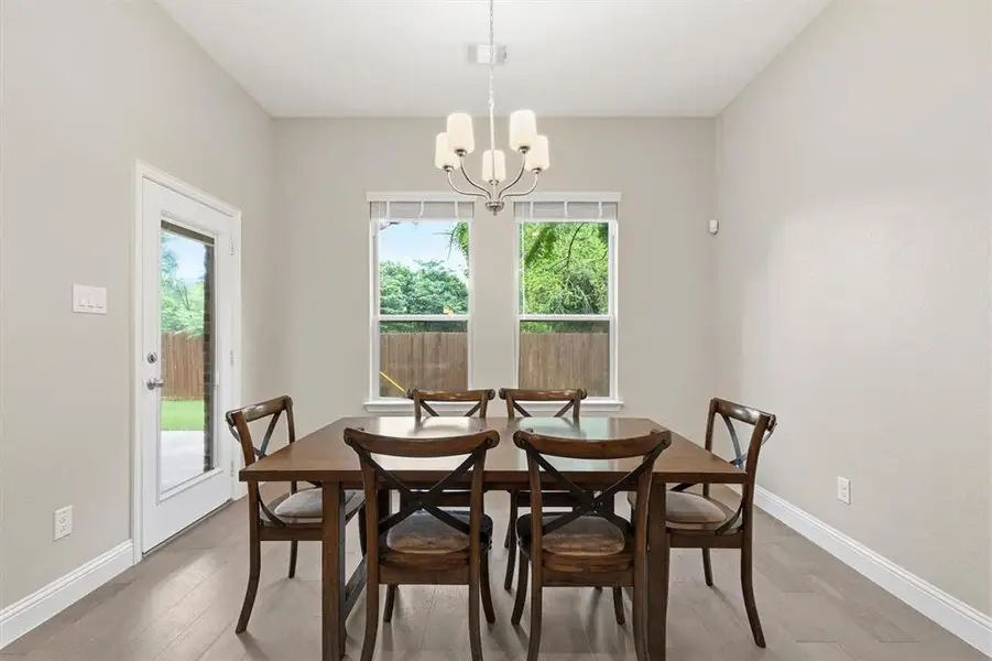 Furnished interior view inside a new home in Kentsdale Farms, DeSoto (Image 3).