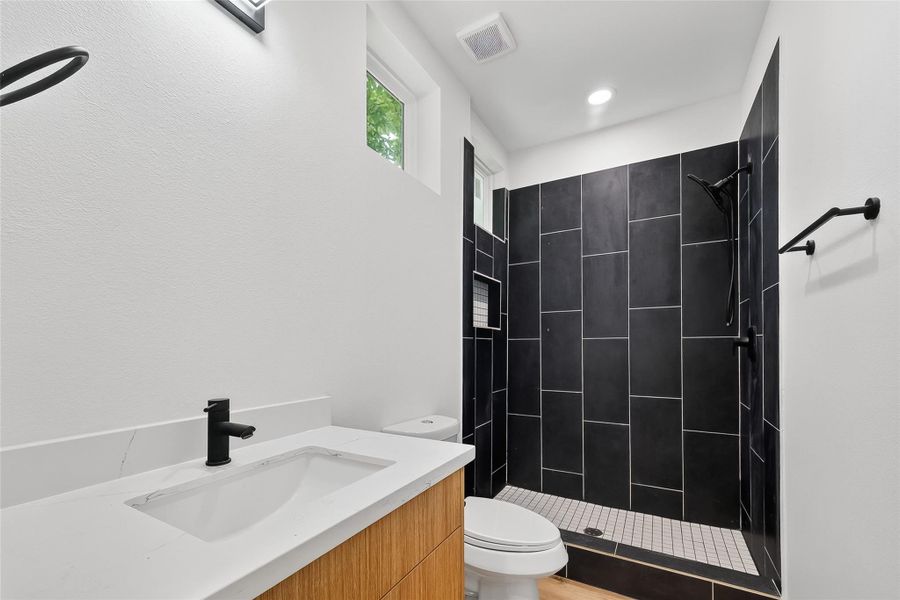 Furnished interior view inside a new home in , Houston (Image 13).