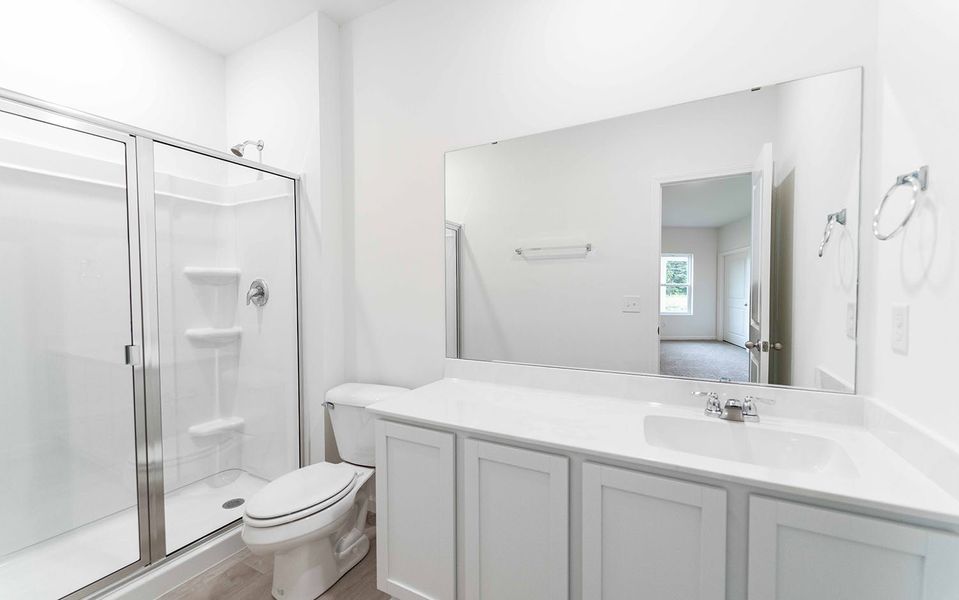 Furnished interior view inside a new home in Stonehenge, Manchester (Image 6).