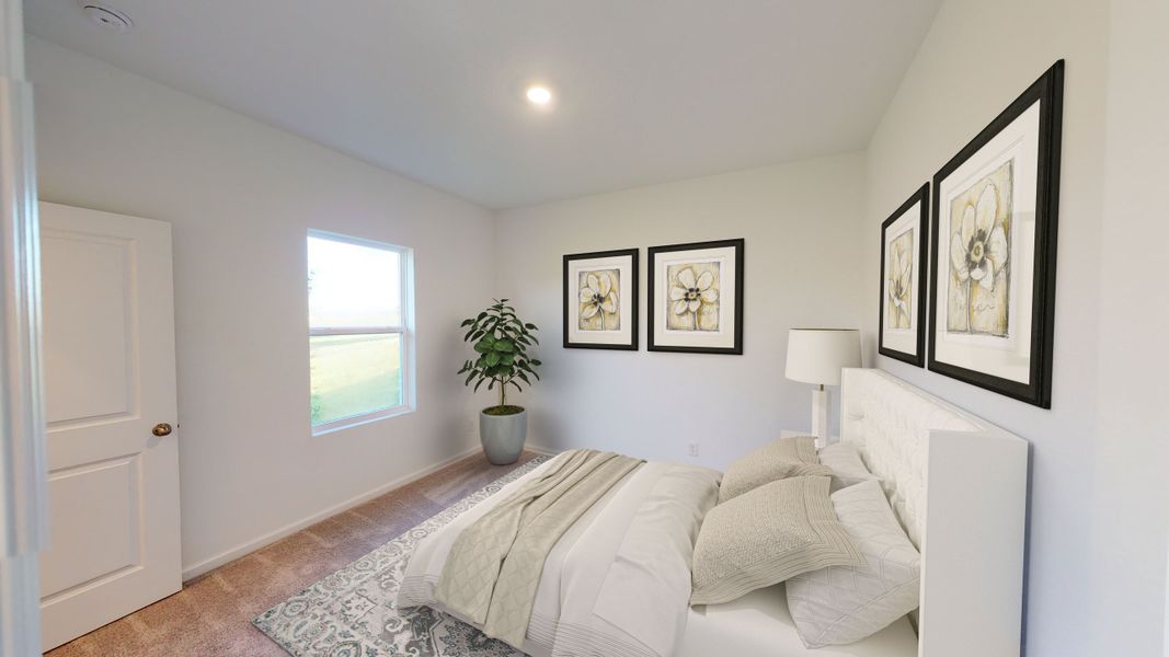 Representative furnished interior of a home built from the Europa by Starlight Homes in Andalusia, Loris (Image 8).