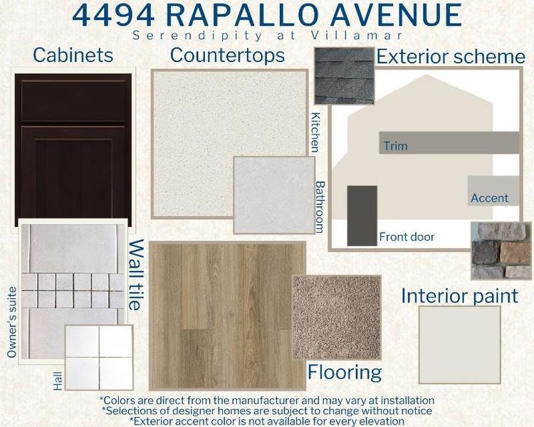 Serendipity - Colors for this home Serendipity - Colors for this home