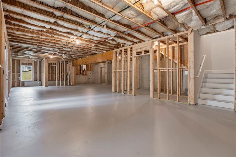 In-progress construction of a new home in , Cumming, GA (Image 27).