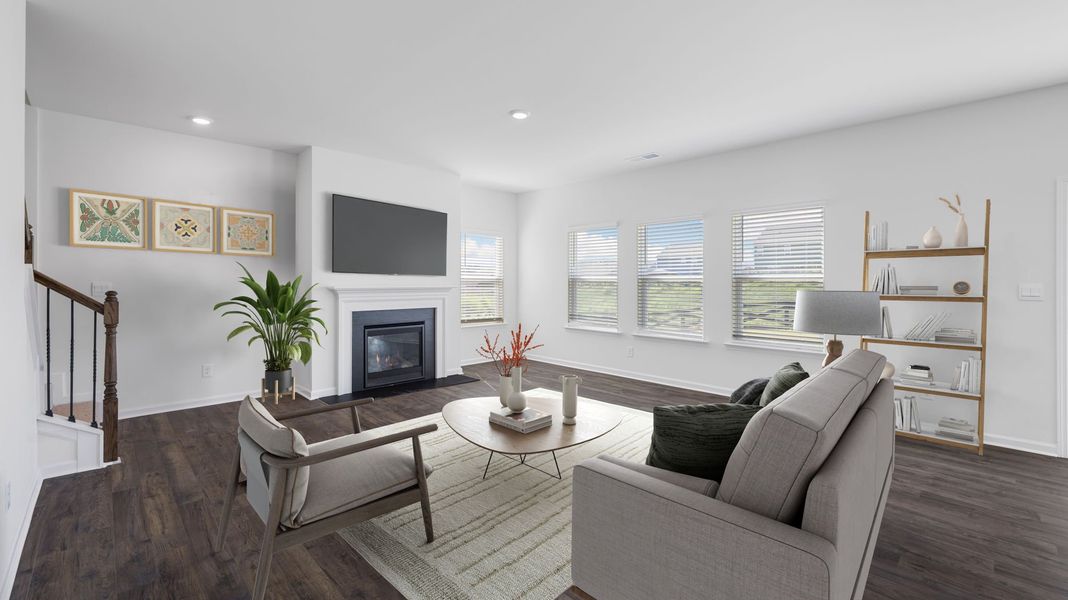 Furnished interior view inside a new home in Fieldcrest Acres, Blountville (Image 6).