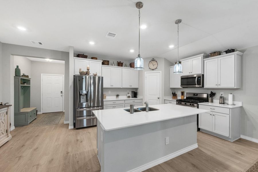 Furnished interior view inside a new home in Liberty Village, Brenham (Image 26).