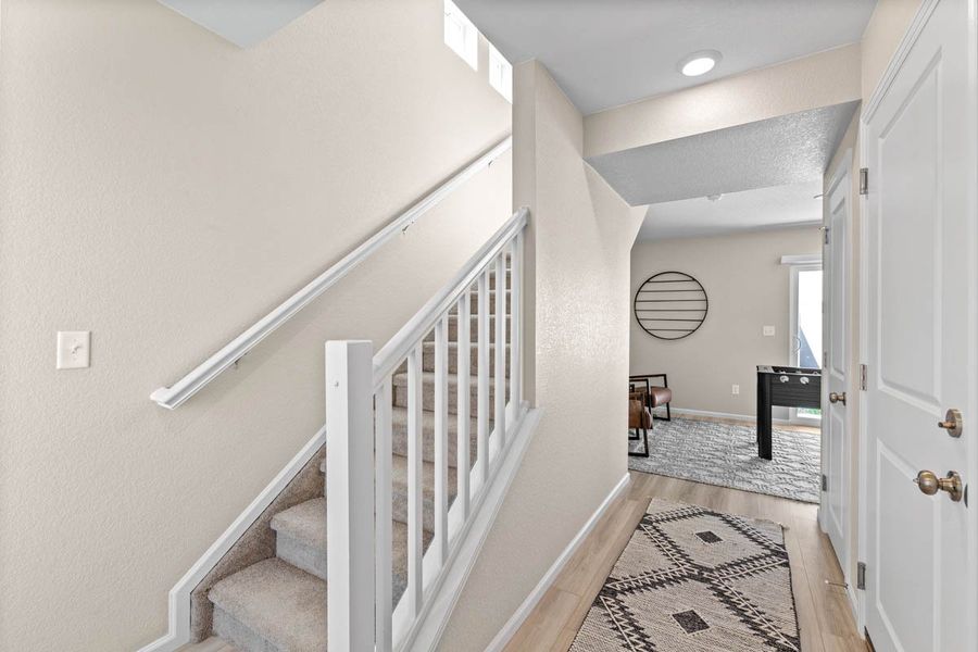 Spacious, unfurnished interior of a new home in Banning Lewis Ranch - New Homes Colorado Springs, Colorado Springs (Image 20). Spacious, unfurnished interior of a new home in Banning Lewis Ranch - New Homes Colorado Springs, Colorado Springs (Image 20).
