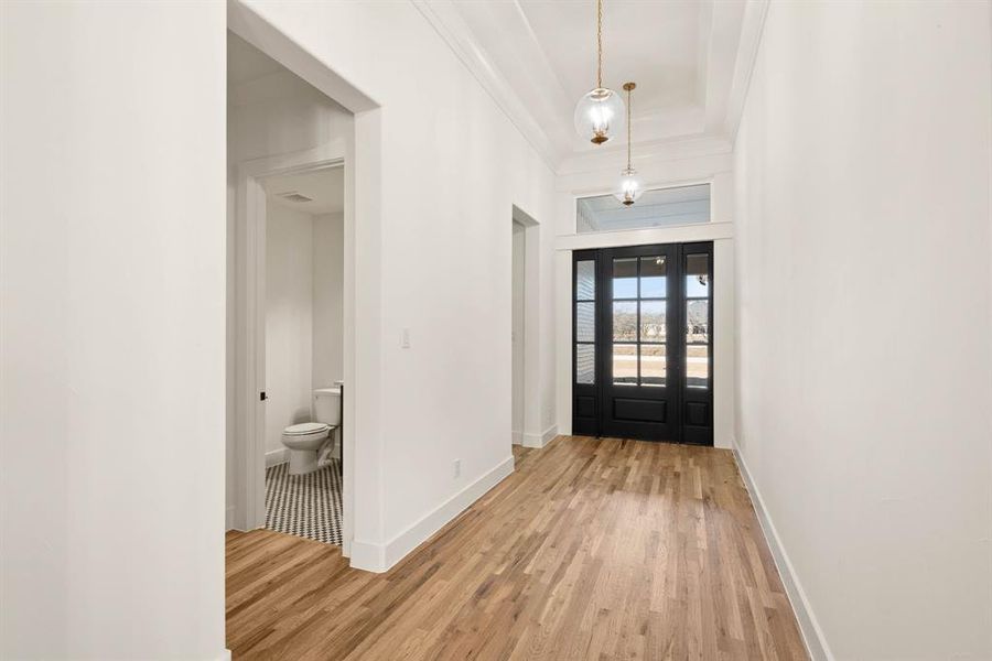 Spacious, unfurnished interior of a new home in Rolling Creek Ranch, Aledo (Image 25). Spacious, unfurnished interior of a new home in Rolling Creek Ranch, Aledo (Image 25).