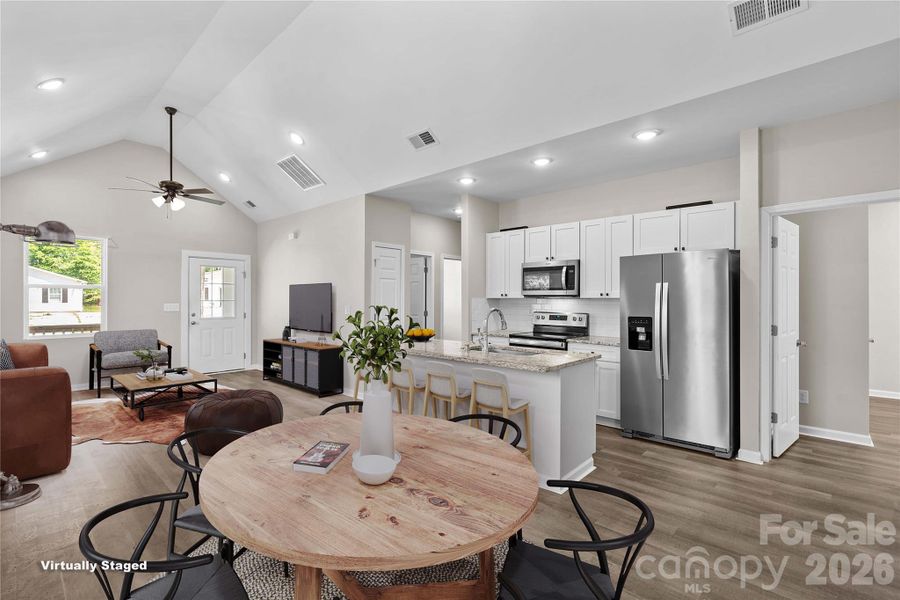 Furnished interior view inside a new home in , Salisbury (Image 6).