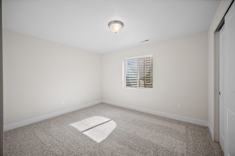 Spacious, unfurnished interior of a new home in Ridge at Lorson Ranch, Colorado Springs (Image 39). Spacious, unfurnished interior of a new home in Ridge at Lorson Ranch, Colorado Springs (Image 39).
