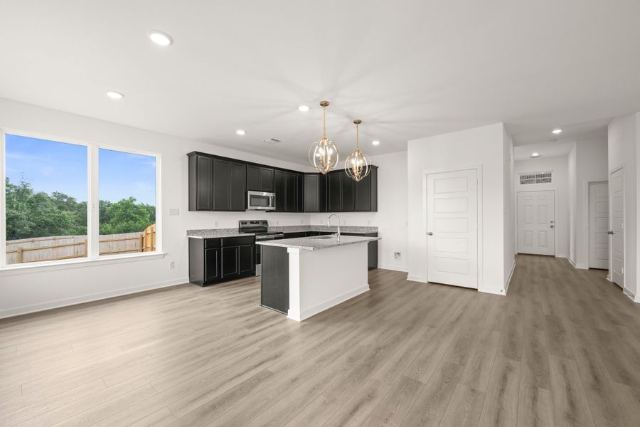 Furnished interior view inside a new home in The Reserve at Turnbo Ranch, Killeen (Image 5).