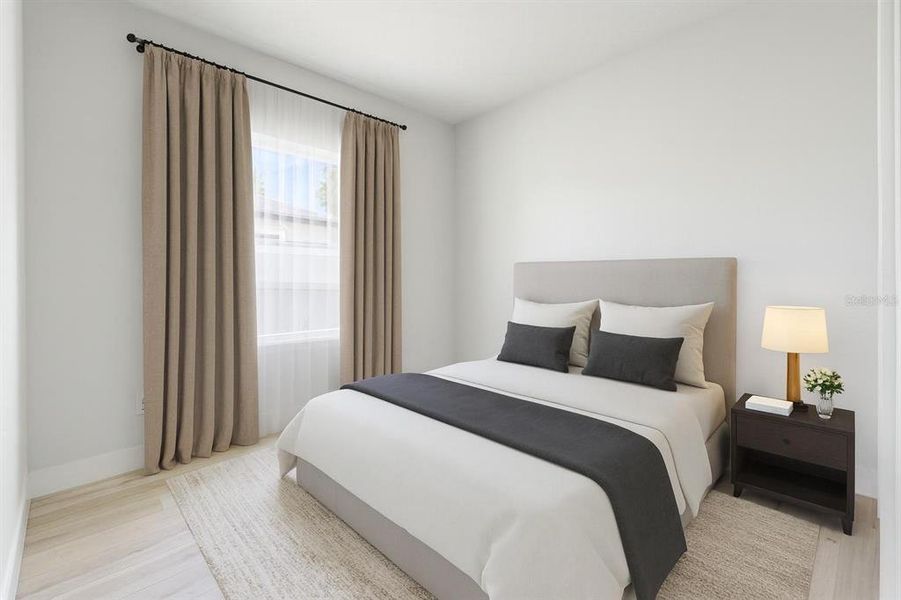 Furnished interior view inside a new home in , Ocala (Image 9).