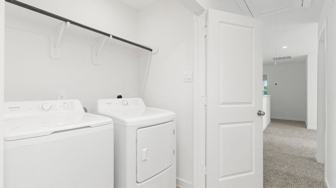 Furnished interior view inside a new home in Murphy Village, Missouri City (Image 18). Furnished interior view inside a new home in Murphy Village, Missouri City (Image 18).