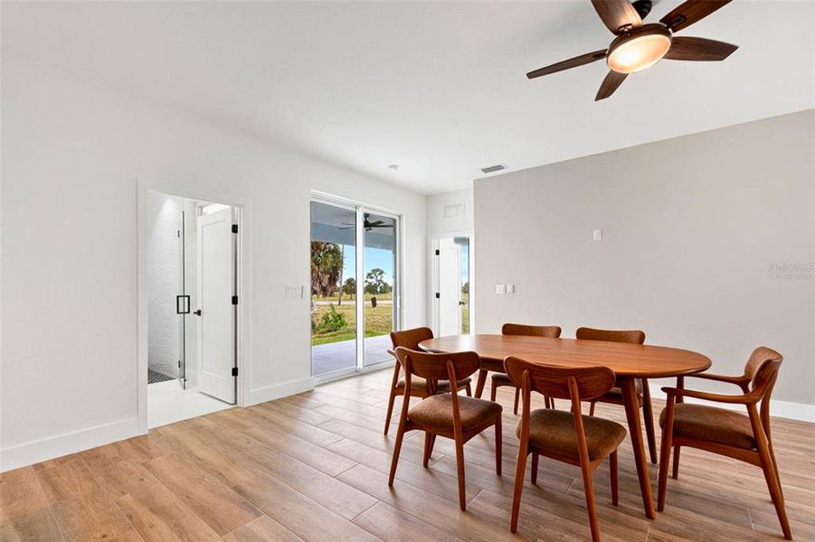 Furnished interior view inside a new home in , Placida (Image 6).