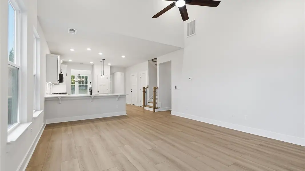 Furnished interior view inside a new home in Barton Hollow Single Family Homes, Fountain Inn (Image 11).