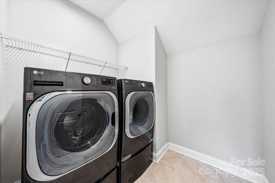 Laundry Room on Second Floor