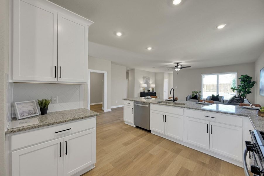 Furnished interior view inside a new home in Magnolia Woods, Magnolia (Image 12).