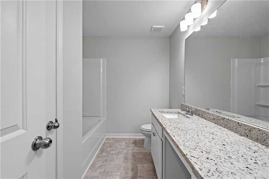 Furnished interior view inside a new home in , Villa Rica (Image 13). Furnished interior view inside a new home in , Villa Rica (Image 13).