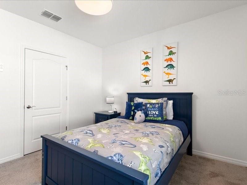 Furnished interior view inside a new home in , Davenport (Image 35).