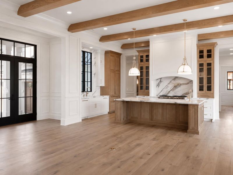 Furnished interior view inside a new home in , Ravenel (Image 9).