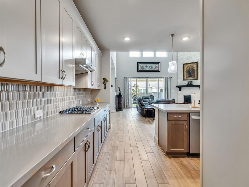 Furnished interior view inside a new home in ARTAVIA, Conroe (Image 25).