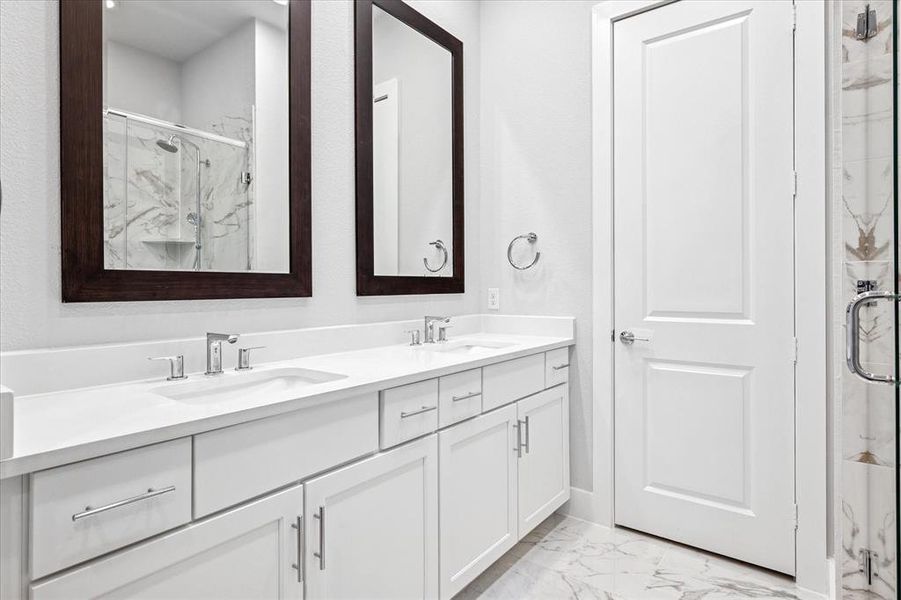 Furnished interior view inside a new home in Trinity Bluff, Dallas (Image 3).