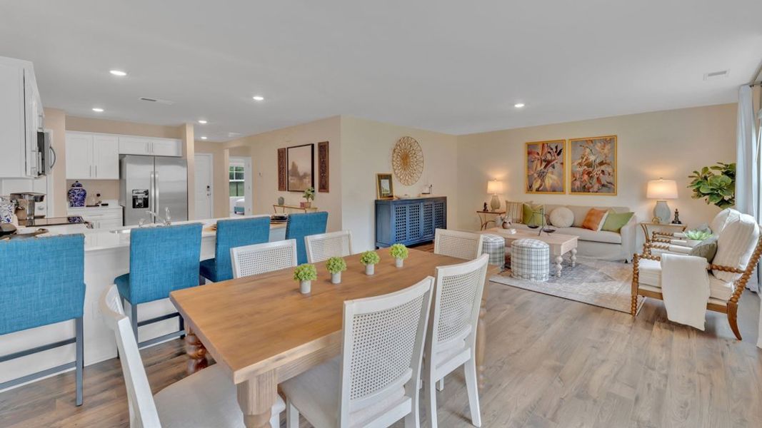 Furnished interior view inside a new home in Oak Hill, Vonore (Image 10).