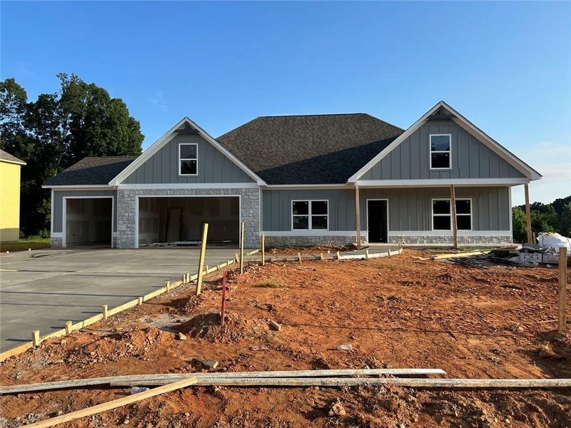 In-progress construction of a new home in , Dallas, GA (Image 3). In-progress construction of a new home in , Dallas, GA (Image 3).