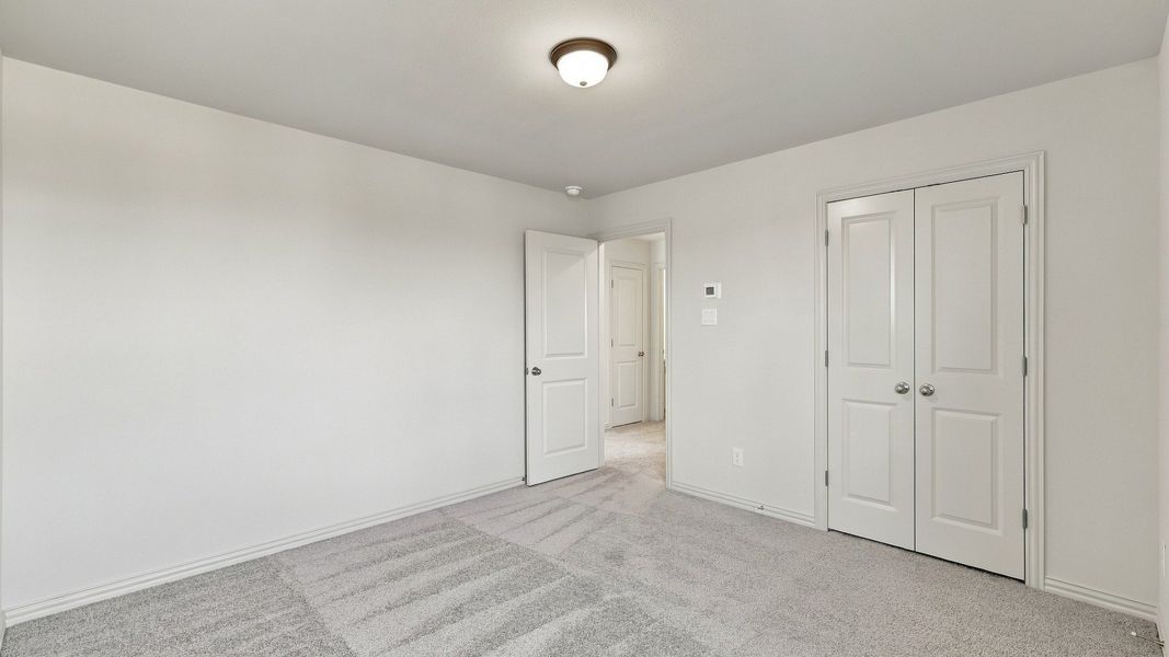 Furnished interior view inside a new home in Westridge Journey, McKinney (Image 10).