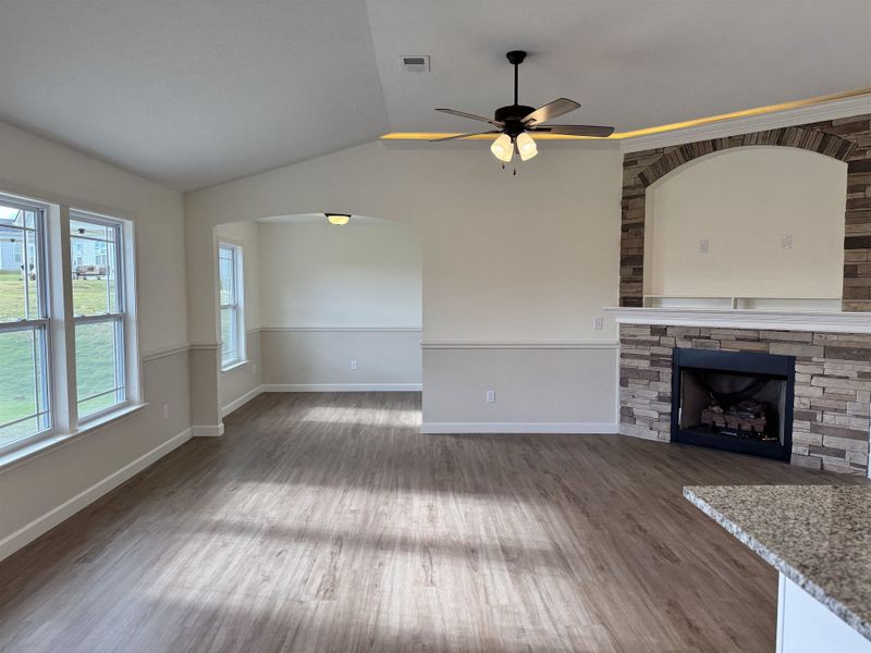 Spacious, unfurnished interior of a new home in Hampshire Heights, Moore (Image 6).
