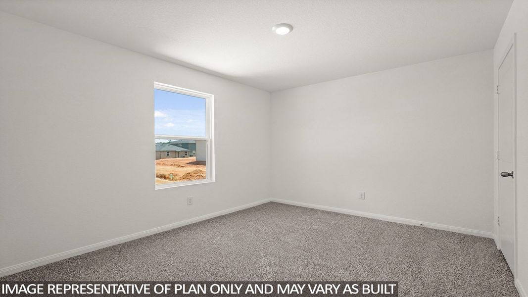 Spacious, unfurnished interior of a new home in McCrorey Trails, Conroe (Image 14).