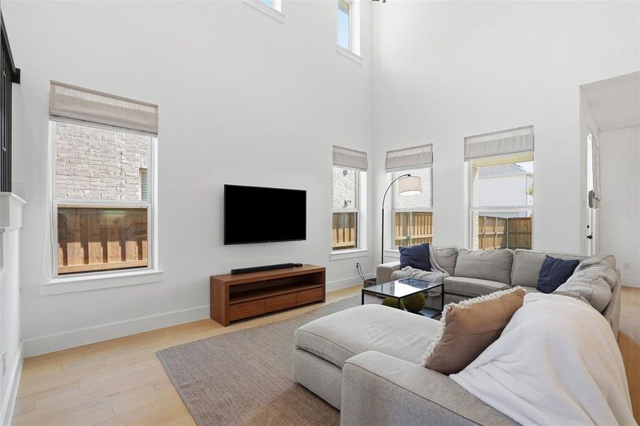 Furnished interior view inside a new home in Ventana, Fort Worth (Image 14).