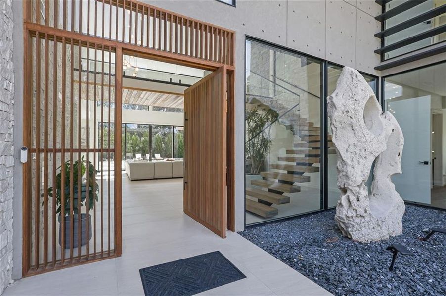 Exterior details and patio area of a home in , Marietta (Image 3).