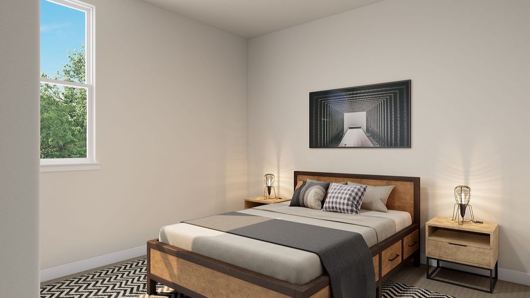 Representative furnished interior of a home built from the Veranda by Tri Pointe Homes in Flora, Hutto (Image 10). Representative furnished interior of a home built from the Veranda by Tri Pointe Homes in Flora, Hutto (Image 10).