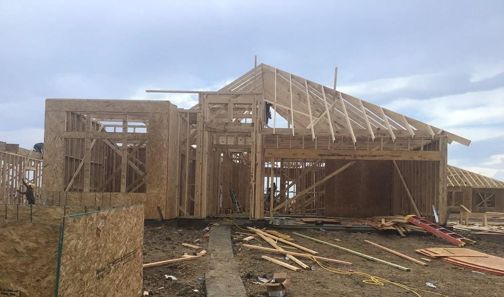 Actual progress of your home Actual progress of your home