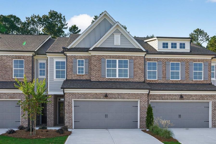 Front exterior of a new home in , Jefferson, GA, highlighting curb appeal (Image 2).