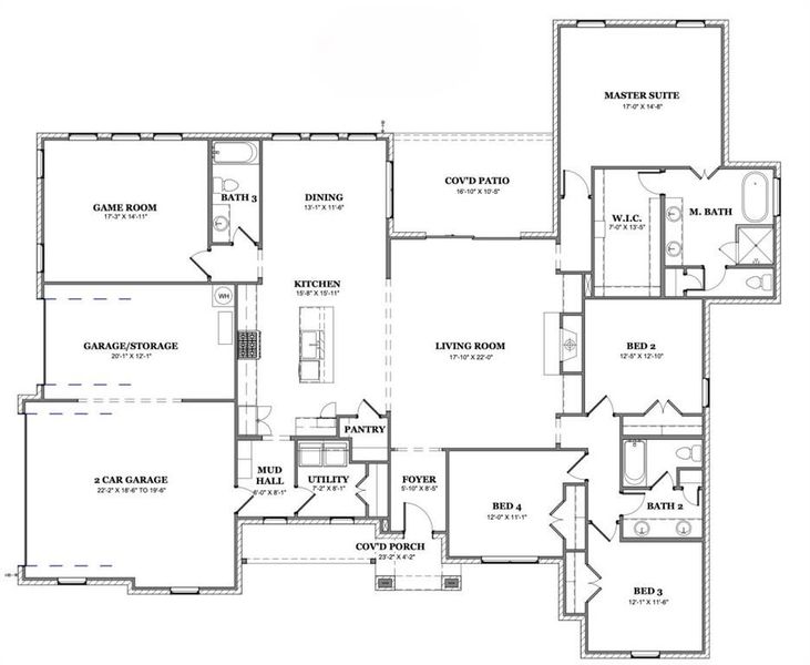 View of home floor plan View of home floor plan
