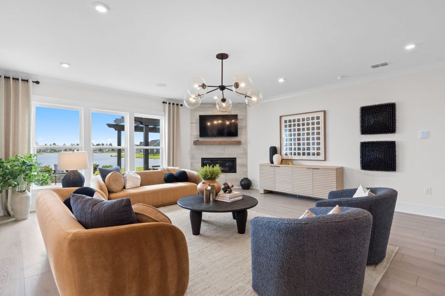 Representative furnished interior of a home built from the Vanderbilt by Pulte Homes in Indigo Bay, Myrtle Beach (Image 16). Representative furnished interior of a home built from the Vanderbilt by Pulte Homes in Indigo Bay, Myrtle Beach (Image 16).