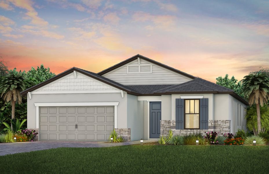 Exterior C2 with optional stone Exterior C2 with optional stone