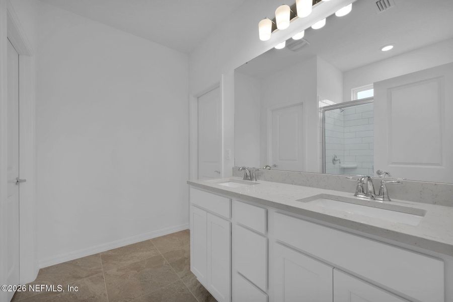 Furnished interior view inside a new home in Hyland Trail, Green Cove Springs (Image 6). Furnished interior view inside a new home in Hyland Trail, Green Cove Springs (Image 6).