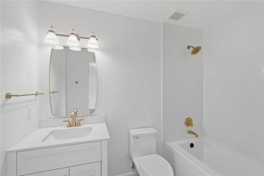 Furnished interior view inside a new home in , Hoschton (Image 12).