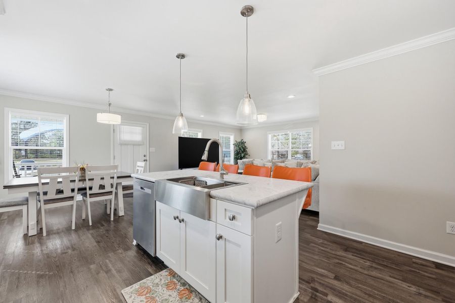 Furnished interior view inside a new home in , Walterboro (Image 15).