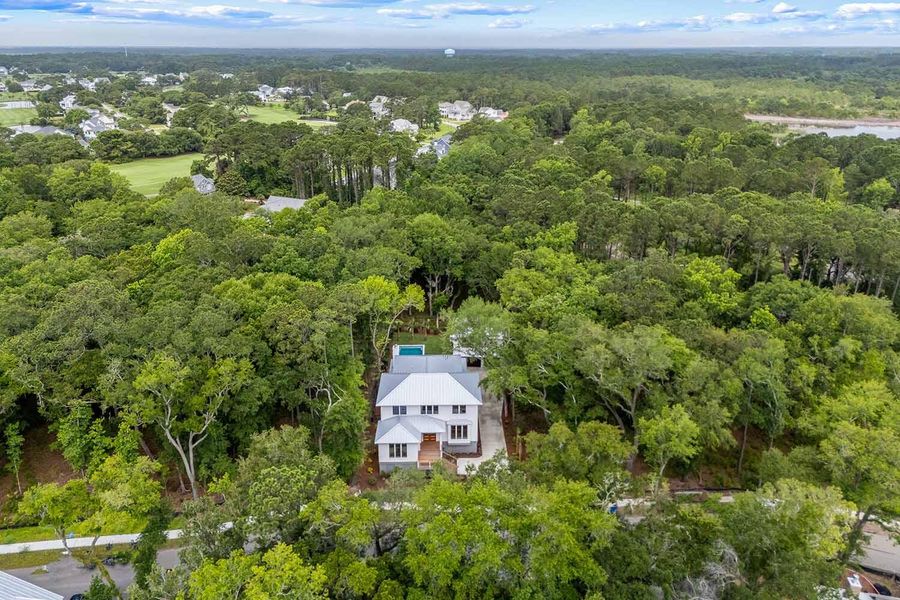 Front exterior of a new home in , Johns Island, SC, highlighting curb appeal (Image 40).