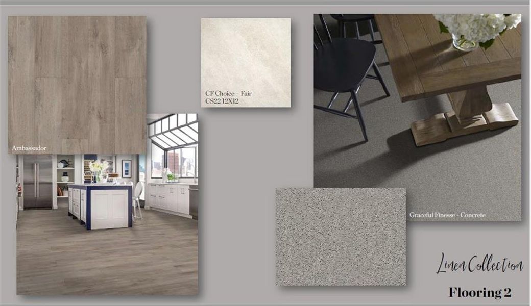 Sample of building materials used in homes in IveyBrooke, Alpharetta (Image 33).