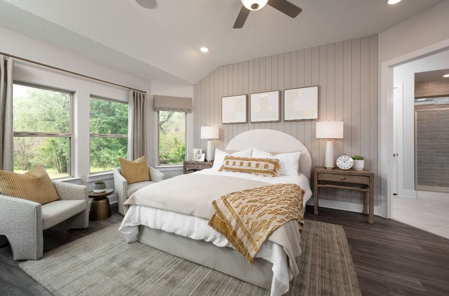 Representative furnished interior of a home built from the Savannah by Tri Pointe Homes in Discovery Collection at LaPrelle, Fort Worth (Image 11). Representative furnished interior of a home built from the Savannah by Tri Pointe Homes in Discovery Collection at LaPrelle, Fort Worth (Image 11).