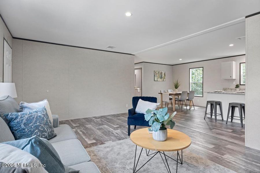 Furnished interior view inside a new home in , Middleburg (Image 4).