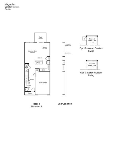 2D floor plan layout of this home in Camden Townes, Angier, NC (Image 2). 2D floor plan layout of this home in Camden Townes, Angier, NC (Image 2).