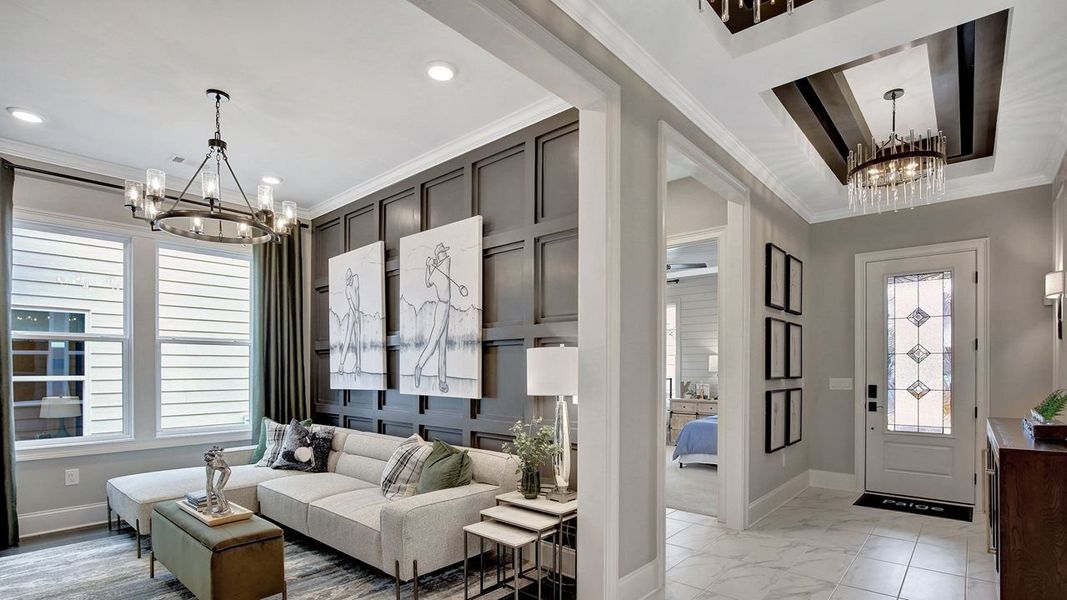 Flex Room to Foyer Flex Room to Foyer