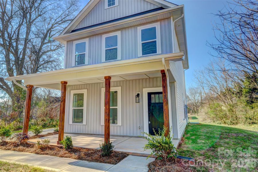 Front exterior of a new home in , Shelby, NC, highlighting curb appeal (Image 2). Front exterior of a new home in , Shelby, NC, highlighting curb appeal (Image 2).