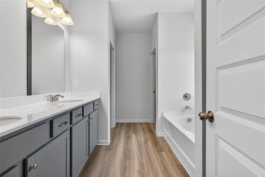 Furnished interior view inside a new home in Longbrooke, Rome (Image 5).